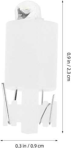 20pcs 12V LED White Light Bulbs for Gaming Machine Buttons Microswitch Mini LED Lights for DIY Projects for Arcade Machine Parts and Dollhouse Lighting in Kuwait