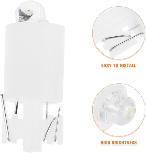 20pcs 12V LED White Light Bulbs for Gaming Machine Buttons Microswitch Mini LED Lights for DIY Projects for Arcade Machine Parts and Dollhouse Lighting in Kuwait