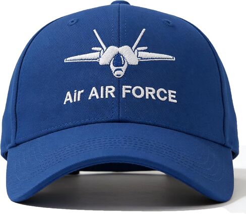 قبعة القوات الجوية للرجال زوج الأب أبي مريح القطن القابل للتعديل في الطائرة الحربية الجوية الهدايا القدامى القبعة الأمريكية in Kuwait