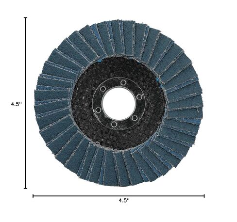 Norton 19984 4-1/2" 60 Grit Powerflex Flap Disc10 in Saudi Arabia