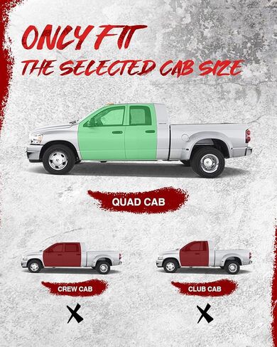 KYX 6 inches Running Boards for 2009-2018 Ram 1500/2010-2025 Ram 2500 3500 Crew Cab & 2019-2024 1500 Classic Side Steps Nerf Bars Truck Step Rails in Kuwait