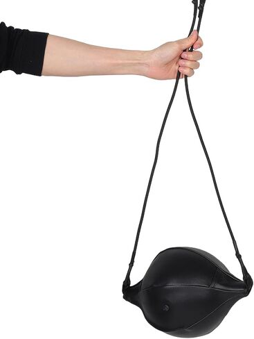 Boxing Speed Bag Double-end Pu Hanging Punching Ball with Rope Set for Home Boxing Training and Reflex Coordination in Saudi Arabia