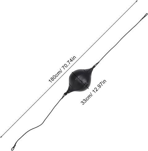 Double-end Boxing Reaction Ball Pu Speed Training Bag with Rope Set for Home Boxing Coordination and Reflex Practice in Saudi Arabia