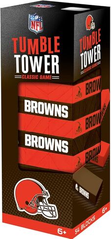 MasterPieces Game Day - NFL Buffalo Bills - Officially Licensed Tumble Tower, Real Wood Blocks in Saudi Arabia
