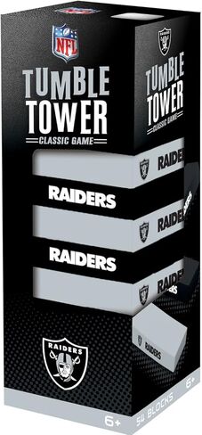 MasterPieces Game Day - NFL Buffalo Bills - Officially Licensed Tumble Tower, Real Wood Blocks in Saudi Arabia