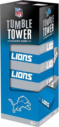 MasterPieces Game Day - NFL Buffalo Bills - Officially Licensed Tumble Tower, Real Wood Blocks in Saudi Arabia