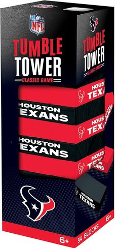 MasterPieces Game Day - NFL Buffalo Bills - Officially Licensed Tumble Tower, Real Wood Blocks in Saudi Arabia