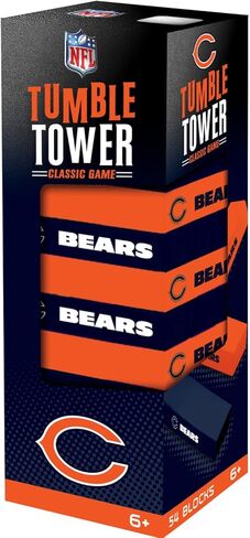 MasterPieces Game Day - NFL Buffalo Bills - Officially Licensed Tumble Tower, Real Wood Blocks in Saudi Arabia