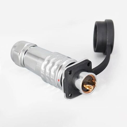 SF12-2 Pin Plug+Socket Waterproof 4-Hole Flange Industrial Metal Aviation Circular Quick Push-Pull in Saudi Arabia