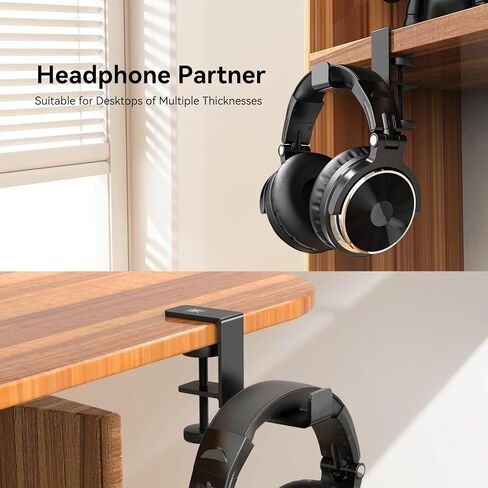 سماعات الرأس OneOdio Studio Max 1-20MS اللاسلكية ذات الكمون المنخفض وحامل سماعات الرأس القابل للطي MTL99 in Kuwait