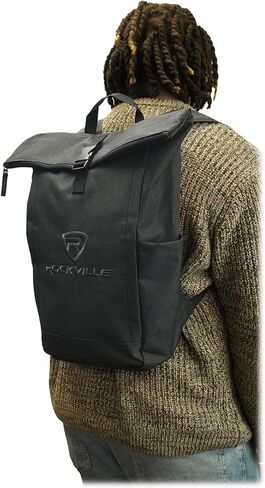 Audio-Technica BPHS2Sa-XF4 Bundle: Single-Ear Dynamic Broadcast Headset with 4-Pin XLRF, RPAK Charcoal Backpack with Padded Laptop Pocket, 2 Items in Saudi Arabia