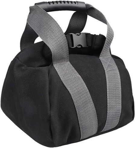 Adjustable Canvas Sandbag for Fitness Home Training, 0-35 lbs Weighted Workout Bag with Ergonomic Handle, Compatible with Yoga Strength Exercise in Saudi Arabia