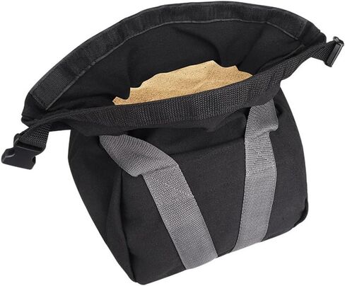 Fitness sandbag Weight Bag, for Strength Training, Yoga and Exercise, Weight Squat Bag, Black, 9.84 x 9.84 x 6.69 inches in Kuwait