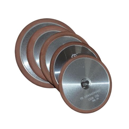 Resin Diamond Grinding Wheel Disc, Curved Edge R2~R5mm for Alloy Tungsten Steel CBN Ceramic Milling Cutter Grit150 1pcs(100x20xR2 Grit150) in Kuwait