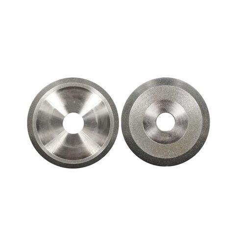 Diamond Single Bevel Grinding Wheel, 30 45 60 Degrees Abrasive Disc for Alloy Tungsten Steel CBN Ceramic Milling Cutter 1pc(150x32x10-V45,100) in Kuwait