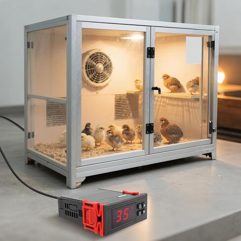 4 قطع ترموستات رقمي STC-1000 وحدة تحكم في درجة الحرارة AC 10A 110 - 220 فولت وحدة تحكم ترموستات عرض مئوية Termostato مع مسبار مستشعر مقاوم للماء NTC لحاضنة ثلاجة الطابعة ثلاثية الأبعاد in Kuwait