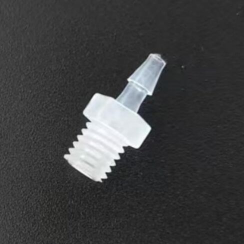 تركيب خرطوم بلاستيكي، 1/16 بوصة بارب M5 ذكر محول موصل تركيبات الأنابيب للوقود والغاز السائل PP الهواء 25PK، مادة البولي بروبيلين in Kuwait