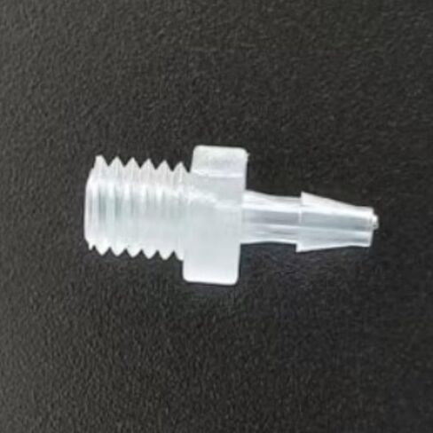 تركيب خرطوم بلاستيكي، 1/16 بوصة بارب M5 ذكر محول موصل تركيبات الأنابيب للوقود والغاز السائل PP الهواء 25PK، مادة البولي بروبيلين in Kuwait