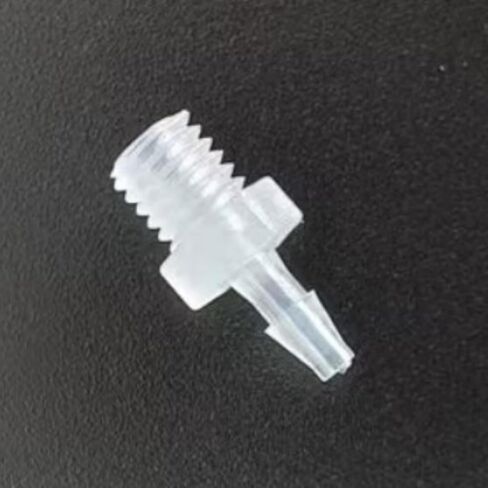 تركيب خرطوم بلاستيكي، 1/16 بوصة بارب M5 ذكر محول موصل تركيبات الأنابيب للوقود والغاز السائل PP الهواء 25PK، مادة البولي بروبيلين in Kuwait