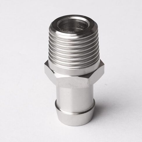 محول مدخل المضخة، 1/2 NPT ذكر إلى 5/8 بوصة، معدن مطلي بالكروم، لتوصيلات خرطوم السخان in Kuwait