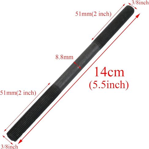 محور دراجة أسود 140 مللي متر/5.51 بوصة أكواب محور الدراجة 3/8 بوصة دراجة 1/4 بوصة × 7 كرات تحمل التجنيب محور الدراجة 26tpi Hub مخروطي القفل الجوز غسالة عدة 1 Set in Kuwait