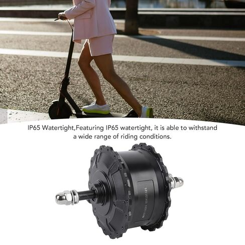Alomejor Electric Bike Hub Motor, 1000W, 48V, Aluminum Alloy, Rear Drive, for 20/24/26 Inch Wheels, IP65 Rainproof, Speed up to 55 km/h in Saudi Arabia