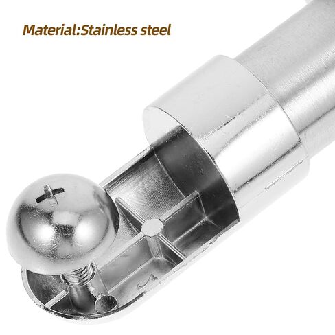 SAFIGLE 4pcs 304 Stainless Steel Toilet Partition Support Feet Bracket Set with Screws, 10cm Public Restroom Stall Hardware for Bathroom Partition Stability in Saudi Arabia