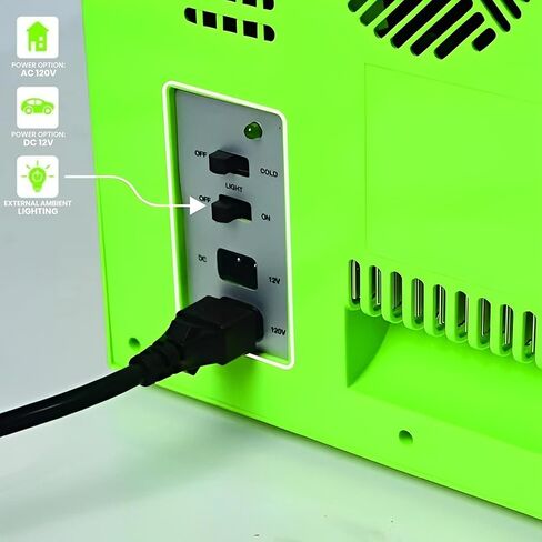 Minecraft Green Creeper 9 Can Mini Fridge 6.7L 10.4 x 10 x 10 in Kuwait