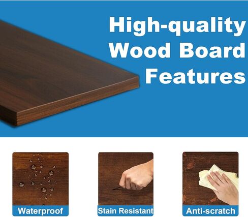 5 Tier Bookshelf, 62'' Tall Book Shelf, Free Standing Vintage Book Storage Shelves, Wood Bookcase Organizer for Bedroom, Living Room and Home Office, Vintage in Kuwait