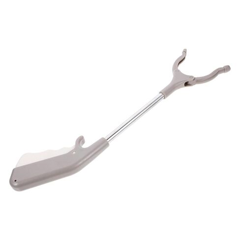 NOLITOY 60cm Heavy Duty Stainless Steel Trash Picker Clamp with Plastic Grip – Outdoor Garbage Litter Clip for Waste Pickup and Sanitation Cleaning Tool in Saudi Arabia