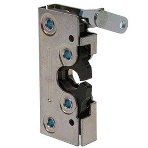 Southco R4-50-32-101-10 Rotary Push-to-Close Latch, Heavy Duty Size, Two Stage, Perpendicular Lever, M6 Thread, Steel, Zinc Plate, Bright Chromate in Saudi Arabia