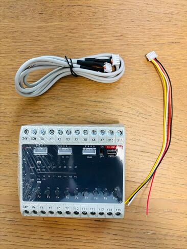 DC 24V Control Small PLC FX1S-20MT Programmable Logic Controller With 10 Input 10 Transistor Output, 2 High-Speed Pulse 100KHz For Encoder Sevor and Stepper, 1 Channel RS485 (Mini-20MT-4MTS-DC) in Saudi Arabia