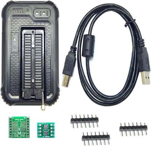 مبرمج T48 (TL866-3G) يدعم 34000+ ICS مع Xgecu T48 QFN SPI ولا NAND Flash EMMC BGA TSOP SOP PLCC EPROM Chip Writer Reader in Saudi Arabia