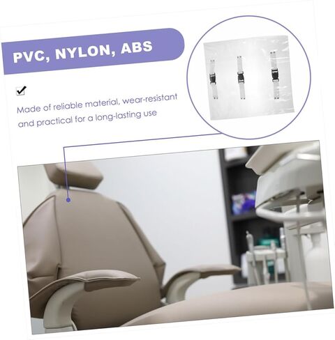PRETYZOOM 2pcs Dental Chair Leg Covers for Foot Protectors Recliner Chair Covers Cushion Dental Recliner Protector Foot Cushion in Saudi Arabia