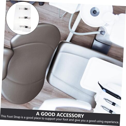 2pcs Dental Chair Foot Strap Wear-Resistant Foot Holder for Comfort and Support for Dental and Clinic Chairs in Saudi Arabia