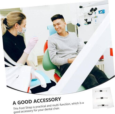 2pcs Dental Chair Foot Strap Wear-Resistant Foot Holder for Comfort and Support for Dental and Clinic Chairs in Saudi Arabia