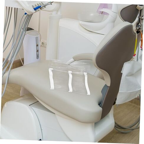 Dental Chair Foot Pad Cover Plastic Elastic Bands Dustproof for Clinics in Saudi Arabia