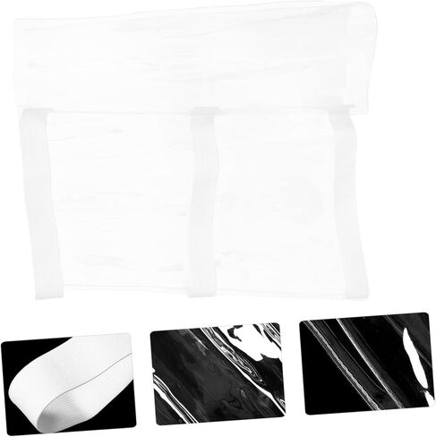 Dental Chair Foot Pad Cover Plastic Elastic Bands Dustproof for Clinics in Saudi Arabia