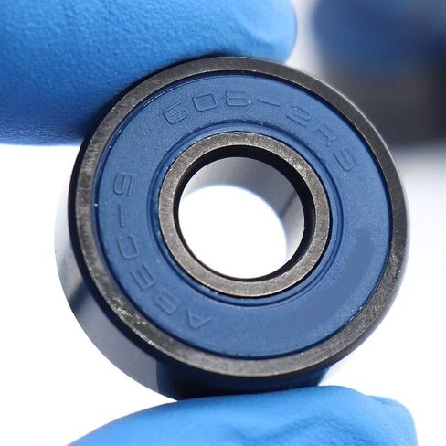 ABEC-9 608 2RS Inline Roller Skate Wheel Bearing RS Anti Rust Skateboard Ball Bearings 608RS Red Sealed 8x22x7mm Shaft(608rs Red,16pcs) in Saudi Arabia