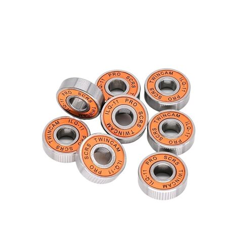8 Pieces 608 RS Bearing ILQ-11 8x22x7 Longboard Speed ​​Inline Wheel Skate Scooter Smooth(8Pcs ILQ-11 Orange) in Saudi Arabia