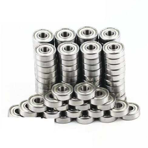 608zz Bearings for Stunt Kick Scooter Inline Roller Skates Skateboard Children Waveboard Bicycle Drift Board 8x22x7mm(100pcs Gcr15) in Saudi Arabia