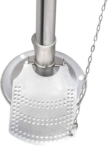304 Stainless Steel Foot-Operated Eye Washer, Laboratory Urgent Vertical Eyewash Industry Laboratory Emergency Cleaning Device in Saudi Arabia