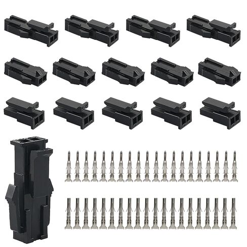 10 مجموعات متوافقة مع موليكس مايكرو فيت 3.0 ثنائي الصف (دائرتين) مقابس ذكر وأنثى مع كتل طرفية in Kuwait