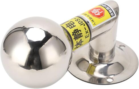 ESD Static Discharge Ball, 304 Stainless Steel 120mm, Quick Response Static Remover with Grounding Wire, Explosion Proof Height 280mm in Saudi Arabia
