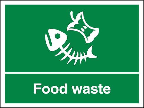 Food Waste - Landscape 200 x 150 mm - 1mm Rigid Plastic in Saudi Arabia
