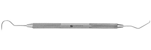 Dental Explorer #5 Double Ended (#23 / #17) with Comfort Handle Made of Surgical Steel Professional J&J Dental Instruments in Saudi Arabia
