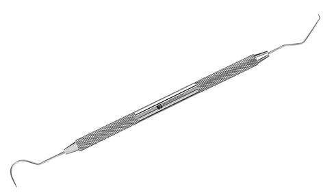 Dental Explorer #5 Double Ended (#23 / #17) with Comfort Handle Made of Surgical Steel Professional J&J Dental Instruments in Saudi Arabia