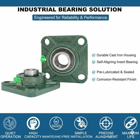2 Pack-1" UCF 205-16 Premium Quality Four Bolt Flange in Saudi Arabia