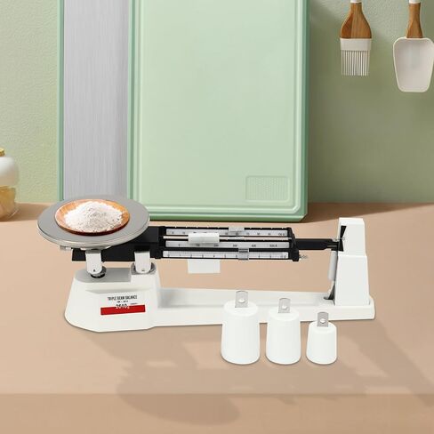 Lab Triple Beam Balance Scale 2610G x 0.1g Stainless Steel Retro Lightweight in Saudi Arabia