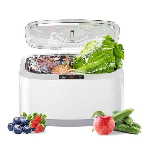 منظف ​​المجوهرات بالموجات فوق الصوتية ، آلة نظافة خاتم Kunphy 46 كيلو هرتز ، منظف مجوهرات متعدد الأغراض مهني مع عملية واحدة ، منظف صوتي للحلقات ، قلادة ، فضية ، أبيض ذهبي in Kuwait